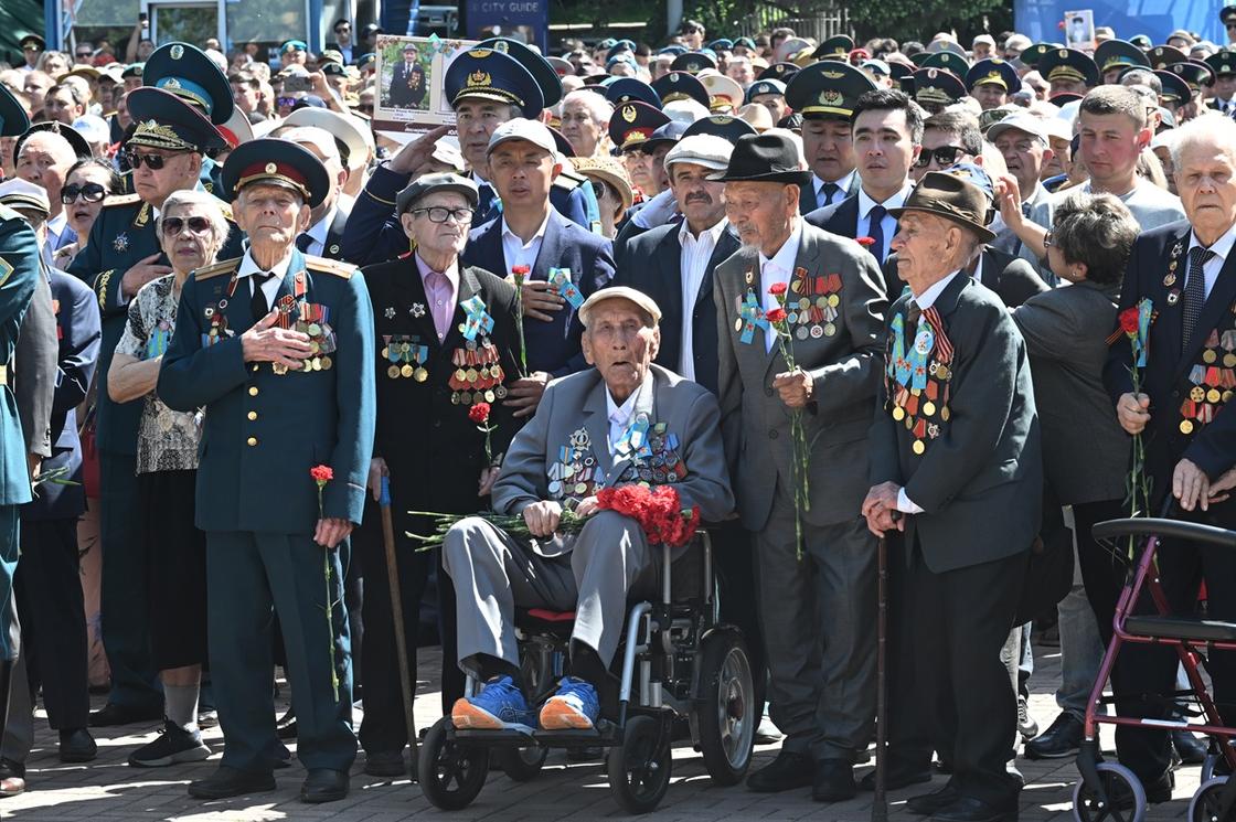 Ветераны ВОВ в Алматы