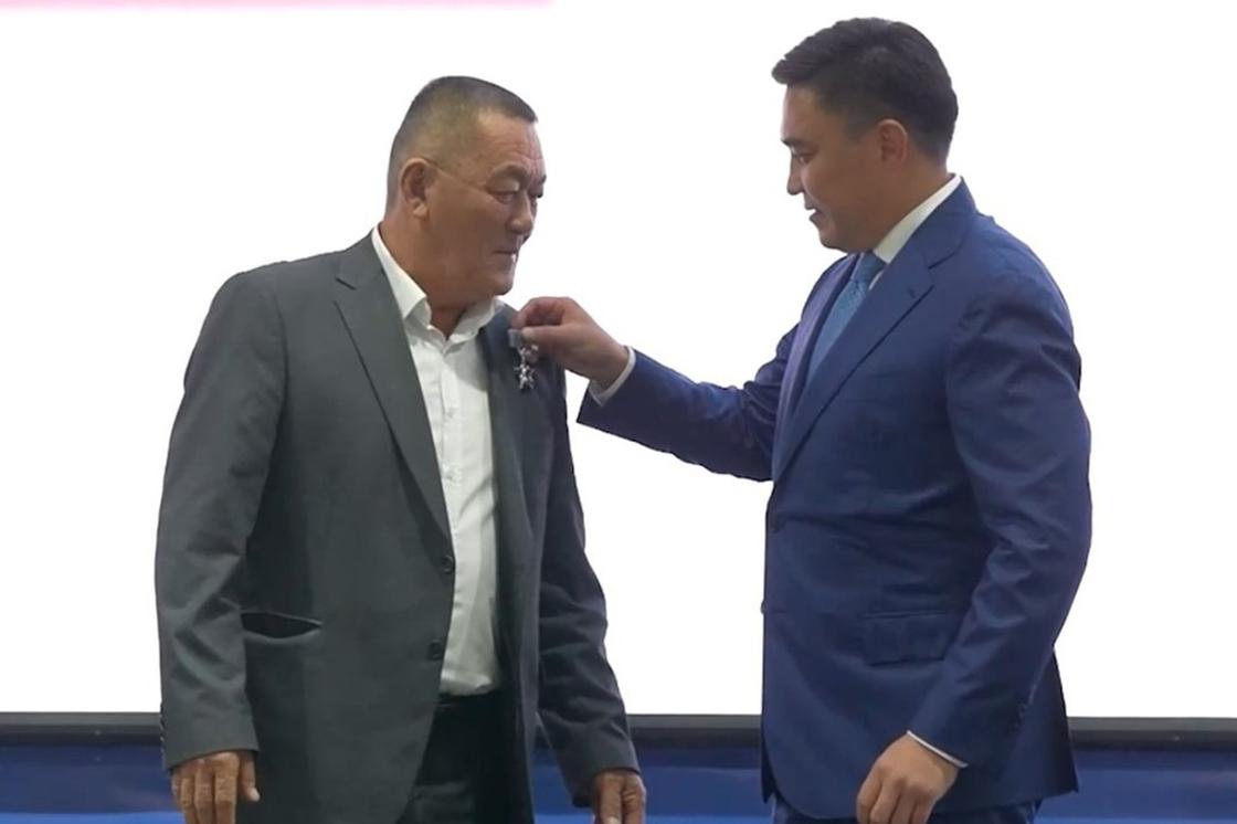 Вручение государственной награды