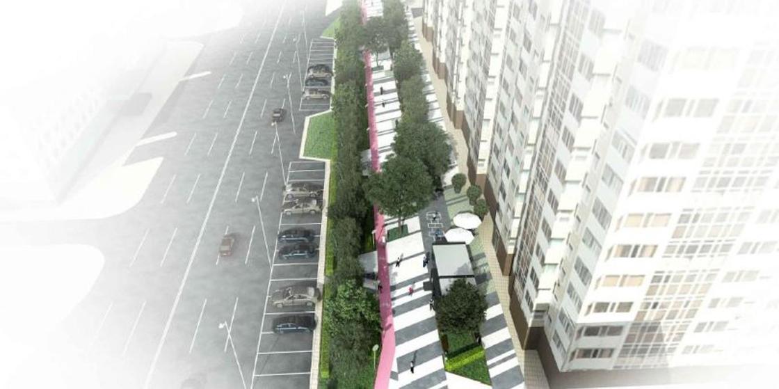 Скверы и бульвары появятся на месте ветхого жилья в Нур-Султане