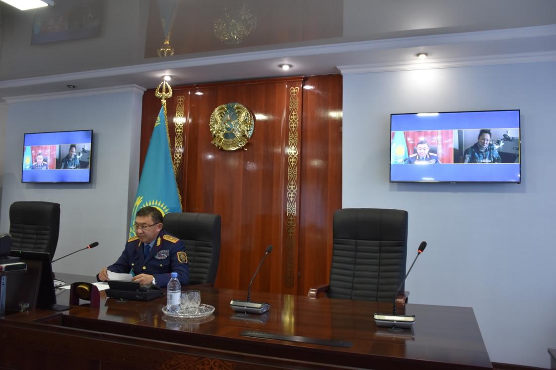 Жители смогут попасть на прием к главе полиции Алматинской области через видеосвязь
