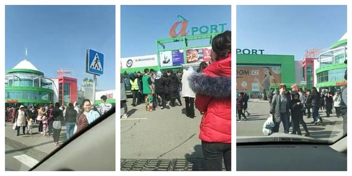 Эвакуировали посетителей и персонал крупнейшего ТРЦ в Алматы (видео) Эвакуировали посетителей и персонал крупнейшего ТРЦ в Алматы (видео)