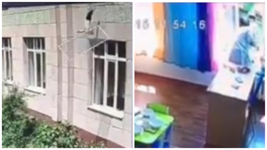 Девочка выпала из окна детского сада в Талдыкоргане: ребенок вышел из комы