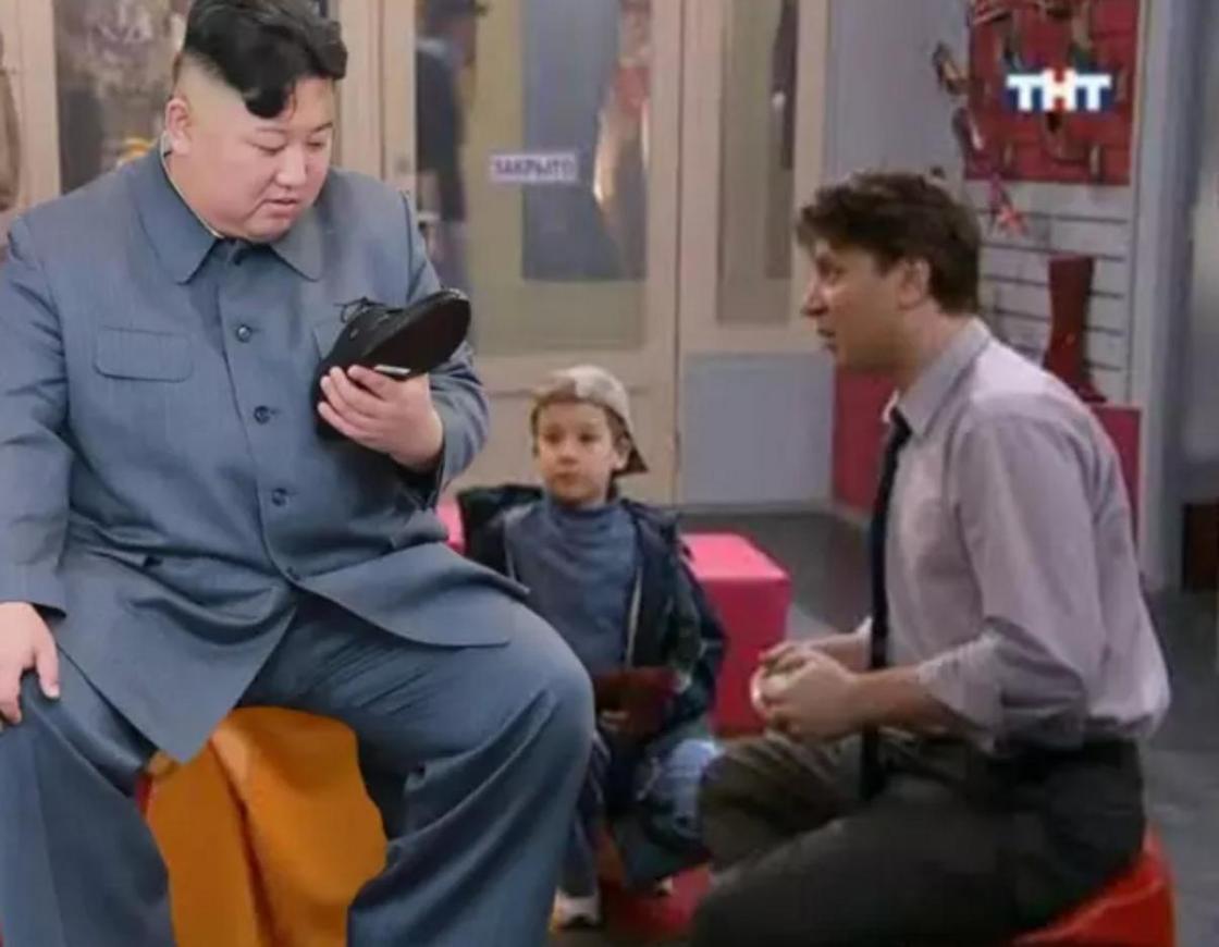 Ким Чен Ын оценил корейскую обувь и стал героем мемов