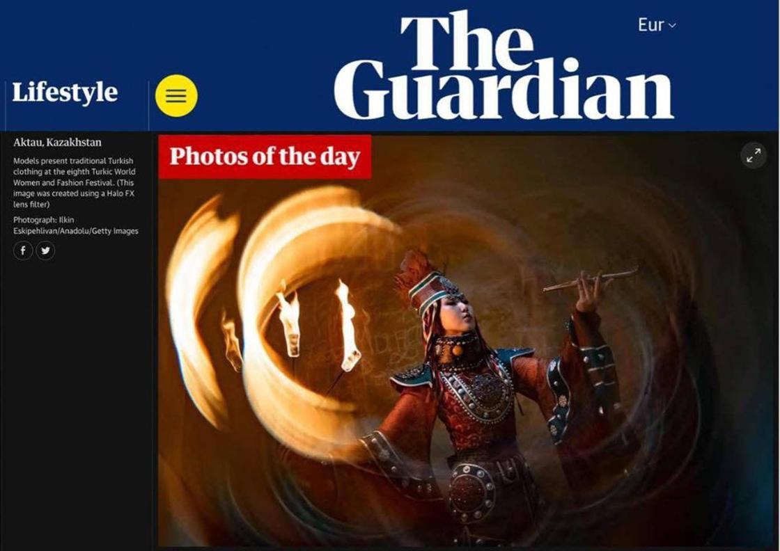 The Guardian басылымы жариялаған фотосурет The Guardian басылымы жариялаған фотосурет