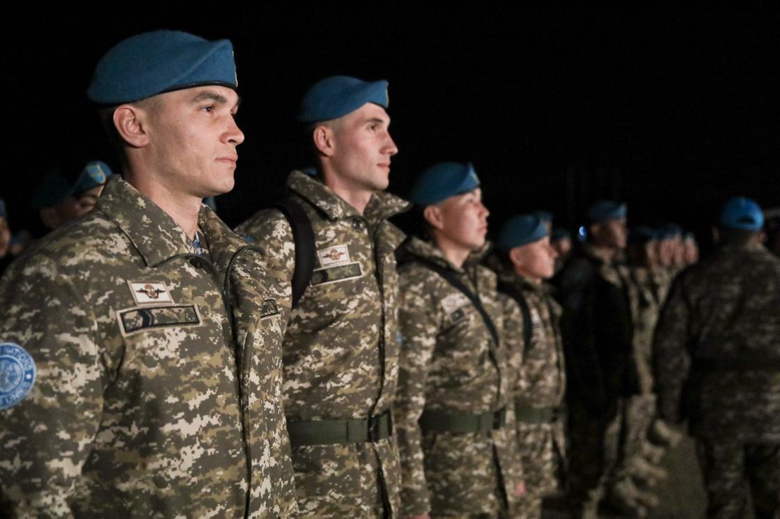 Третья миротворческая рота Казахстана прибыла в миссию в Ливан
