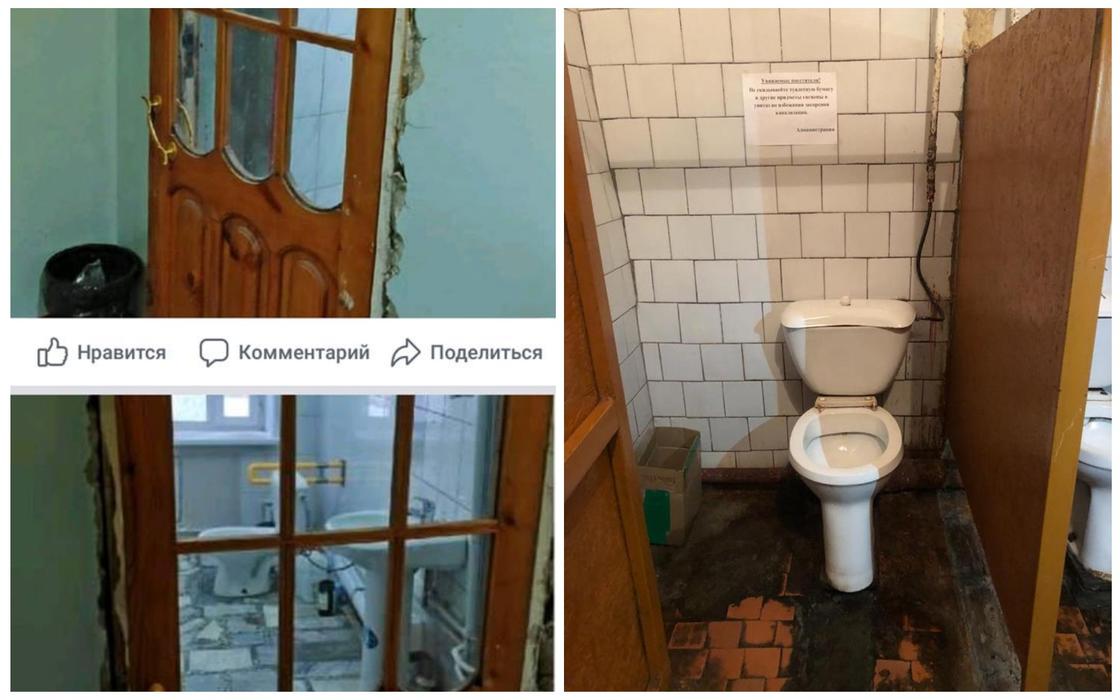 Бизнесмен Маргулан Сейсембай нашел самый худший туалет страны в Восточном Казахстане