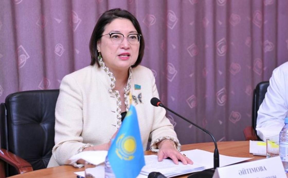 Әйтімова желіде таралған аудиохабарламаға қатысты пікір білдірді Әйтімова желіде таралған аудиохабарламаға қатысты пікір білдірді