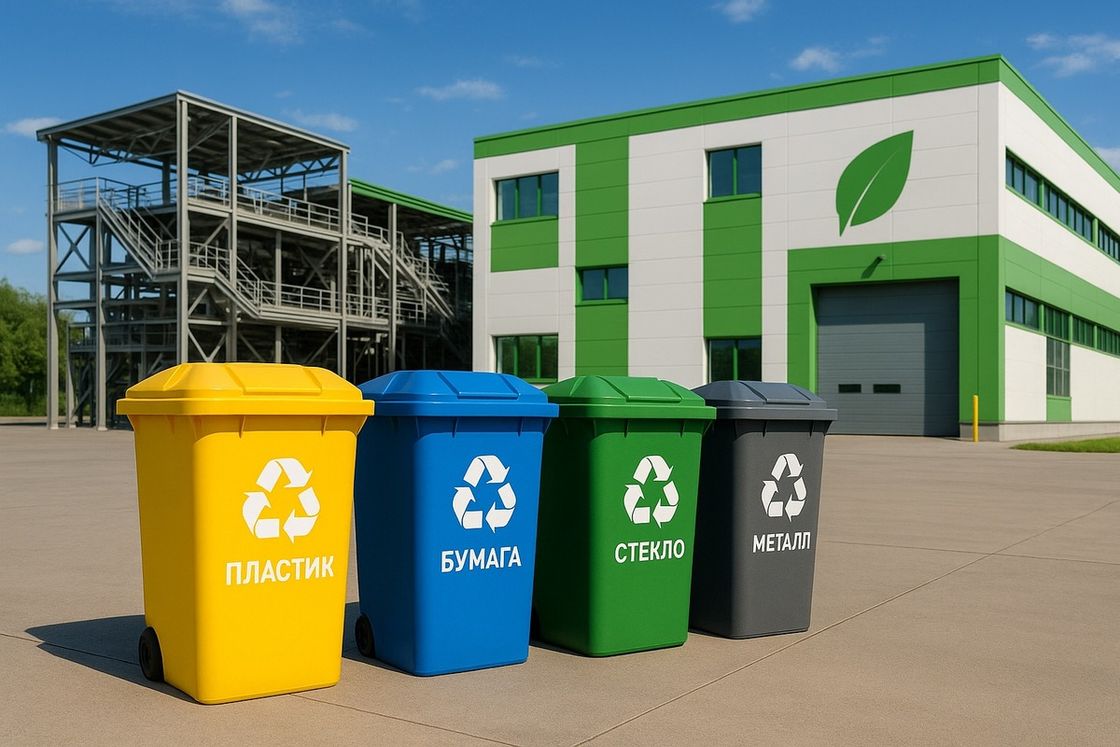 Контейнеры для раздельного сбора мусора