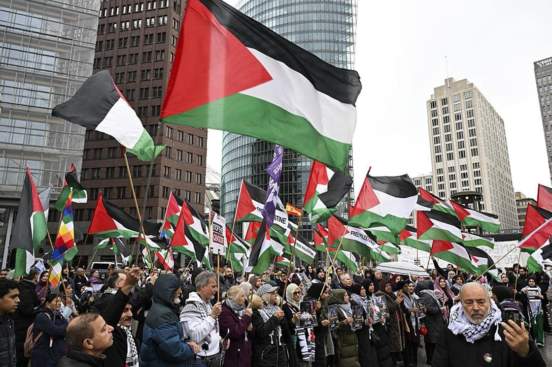 Пропалестинские акции в Берлине