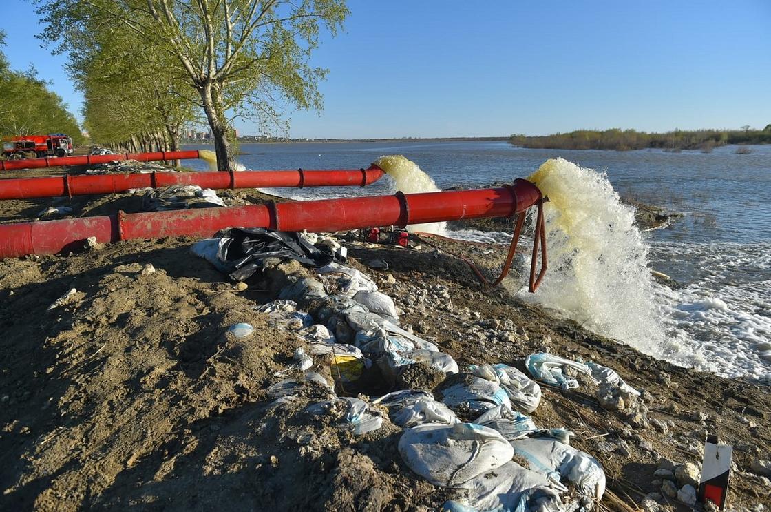 Откачка воды