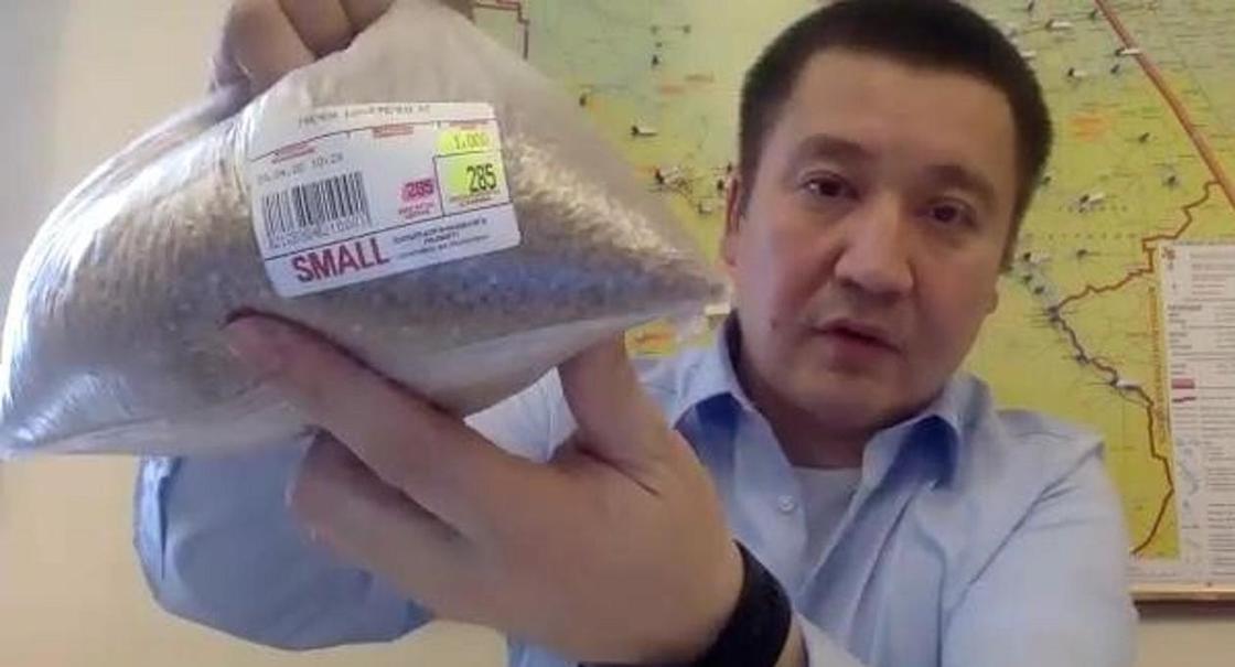 Замакима Павлодарской области сходил в магазин за продуктами и рассказал о ценах