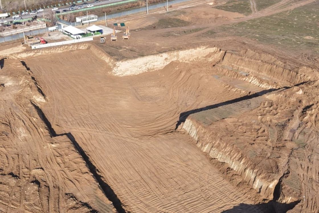 Сарыағаштағы жаңа аурухананың құрылысы басталды