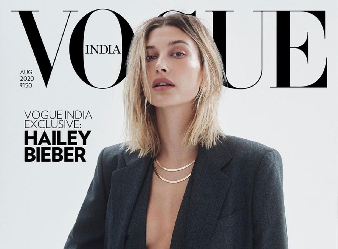 Жена Бибера попала на обложку Vogue в спущенных штанах и пиджаке на голое тело Жена Бибера попала на обложку Vogue в спущенных штанах и пиджаке на голое тело
