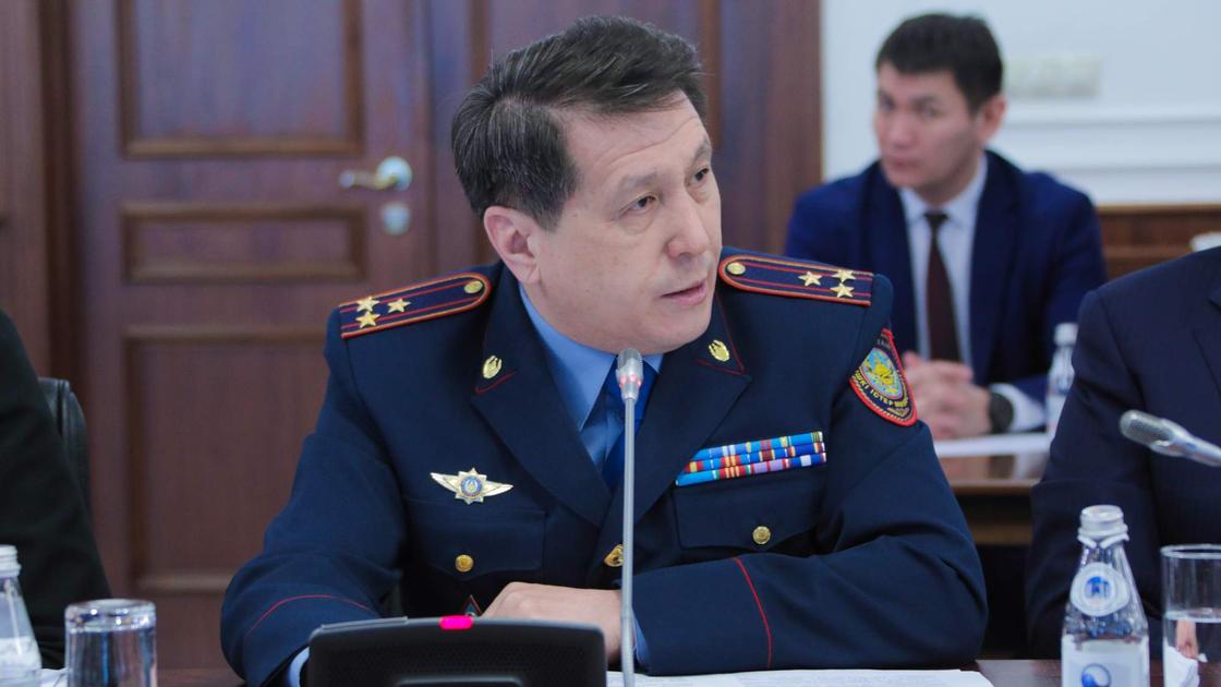 Жанат Сулейменов освобожден от должности первого заместителя МВД