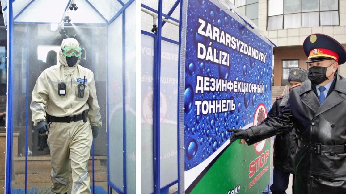 Средства защиты от коронавирусной инфекции показали в МВД (фото) Средства защиты от коронавирусной инфекции показали в МВД (фото)