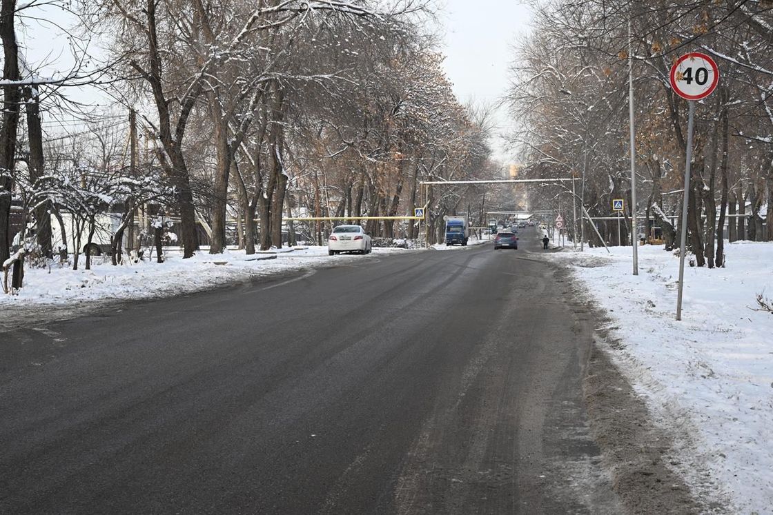 Дорога в Турксибском районе