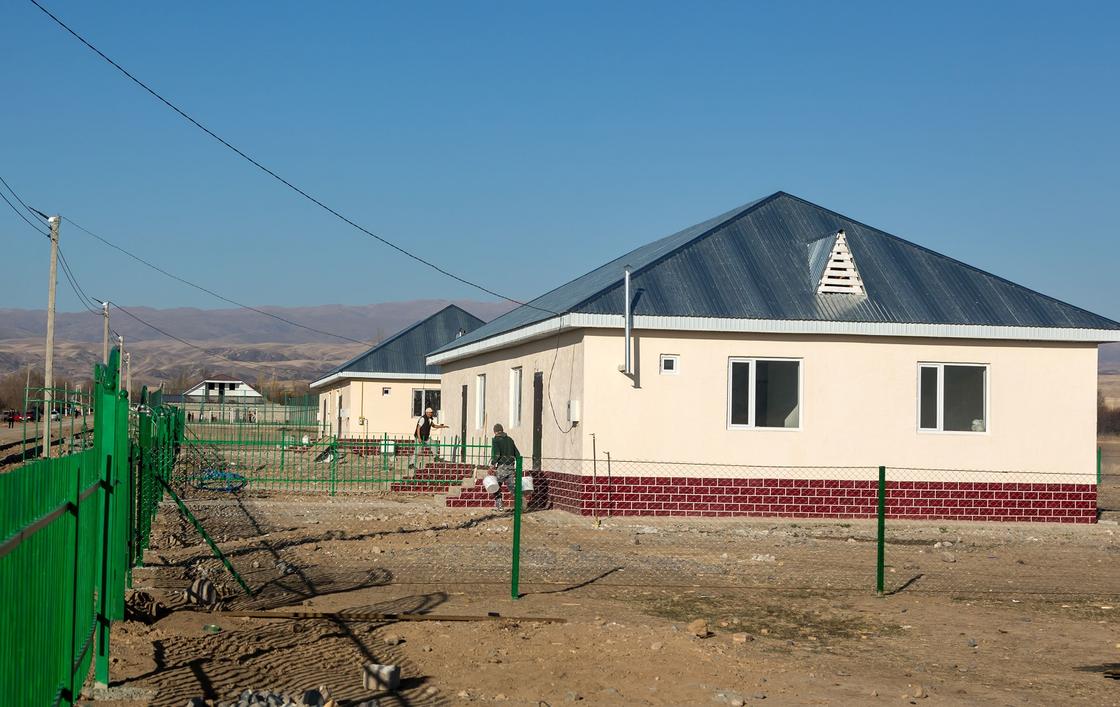 Строительство жилых домов в селе Каракемер