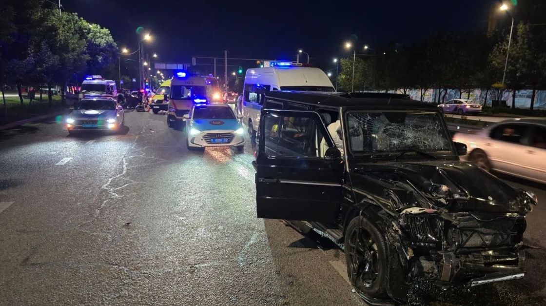 Автомобиль попал в аварию