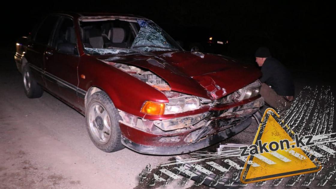 Mitsubishi насмерть сбил пешехода на Кульджинской трассе (фото)