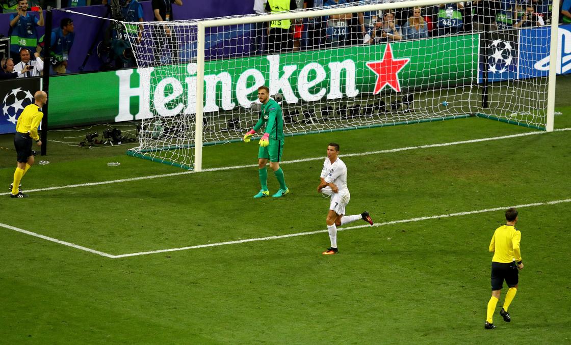 Роналду забил решающий пенальти против "Атлетико" в финале 2016