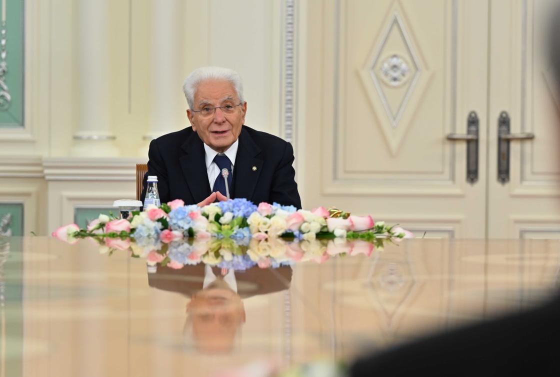 Президент Италии Серджо Маттарелла.