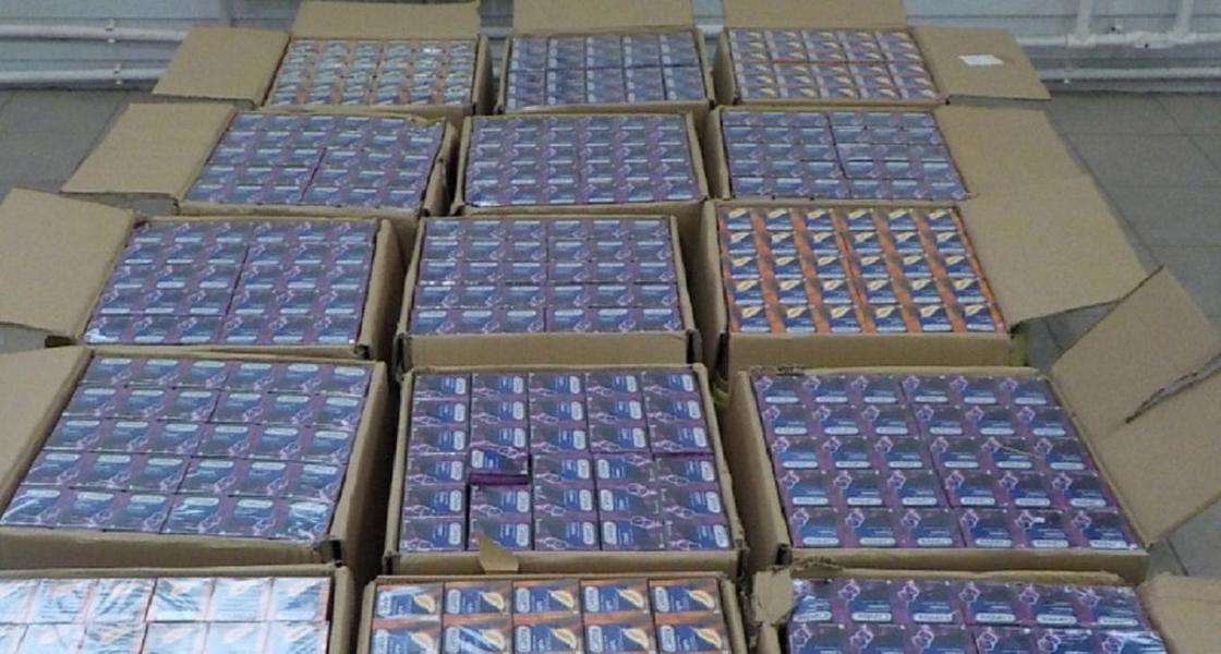 27 тысяч поддельных презервативов пытались провезти из Алматы в Россию