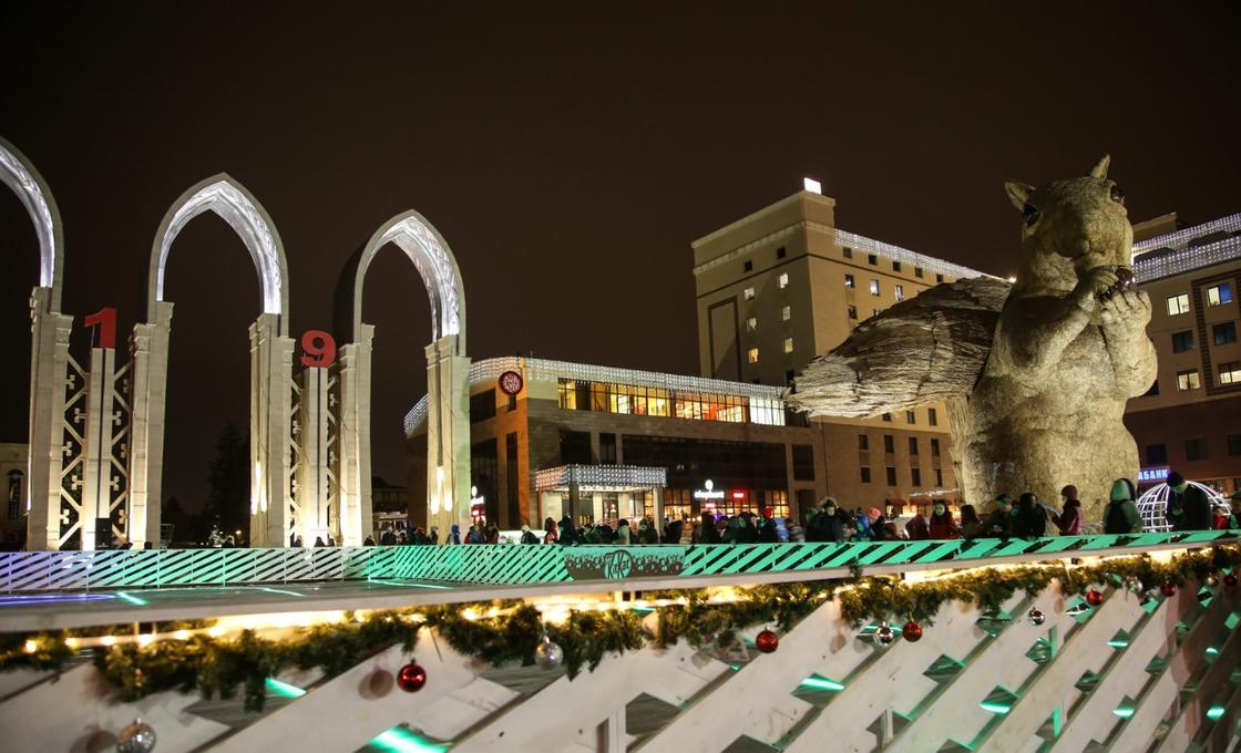 Новые бесплатные ледовые катки открываются в Алматы (фото)