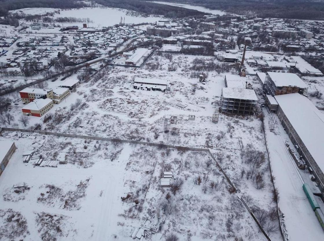 Новый микрорайон на месте разрушенного мясокомбината построят в Уральске (фото)