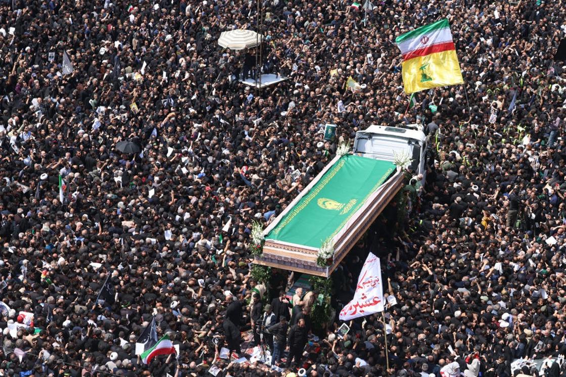 Похороны президента Ирана Ибрахима Раиси