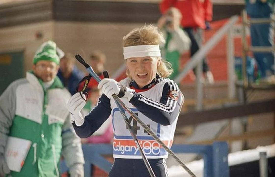 Анфиса Романова на лыжах
