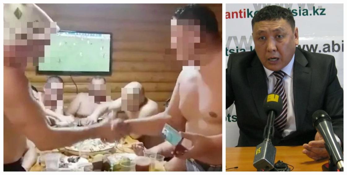 Скандальное видео в сауне: "борца с коррупцией" Токбергена Абиева приговорили к тюремному сроку