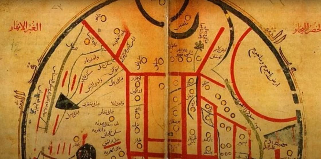 Первая карта тюркоязычного мира Махмуда Кашгари