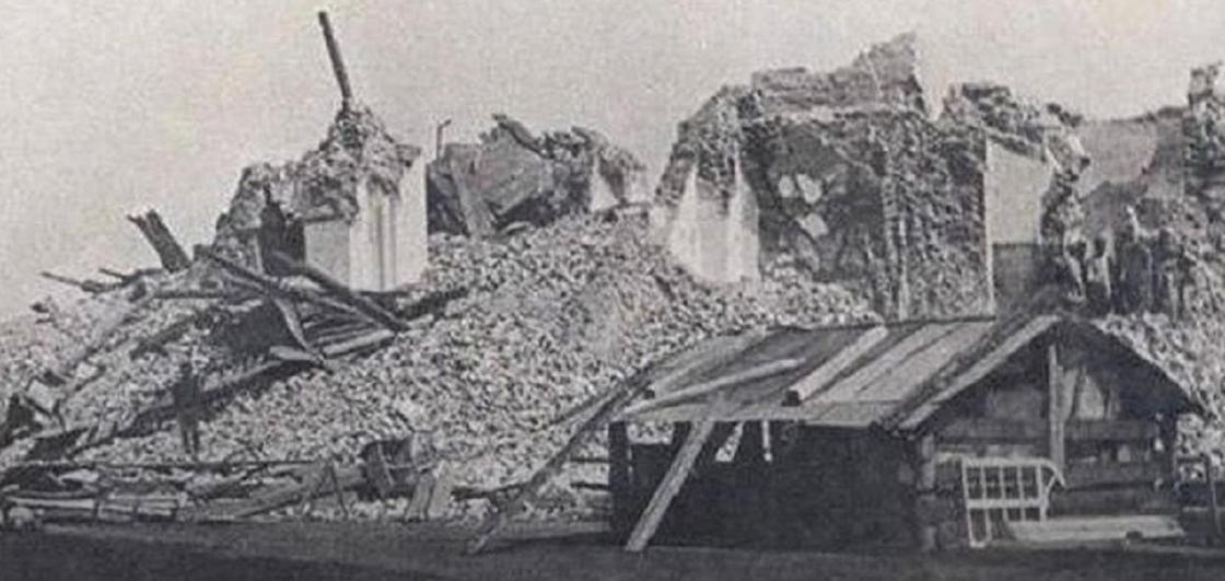Архивные фото и заметки о разрушительном землетрясении в Верном появились в Сети