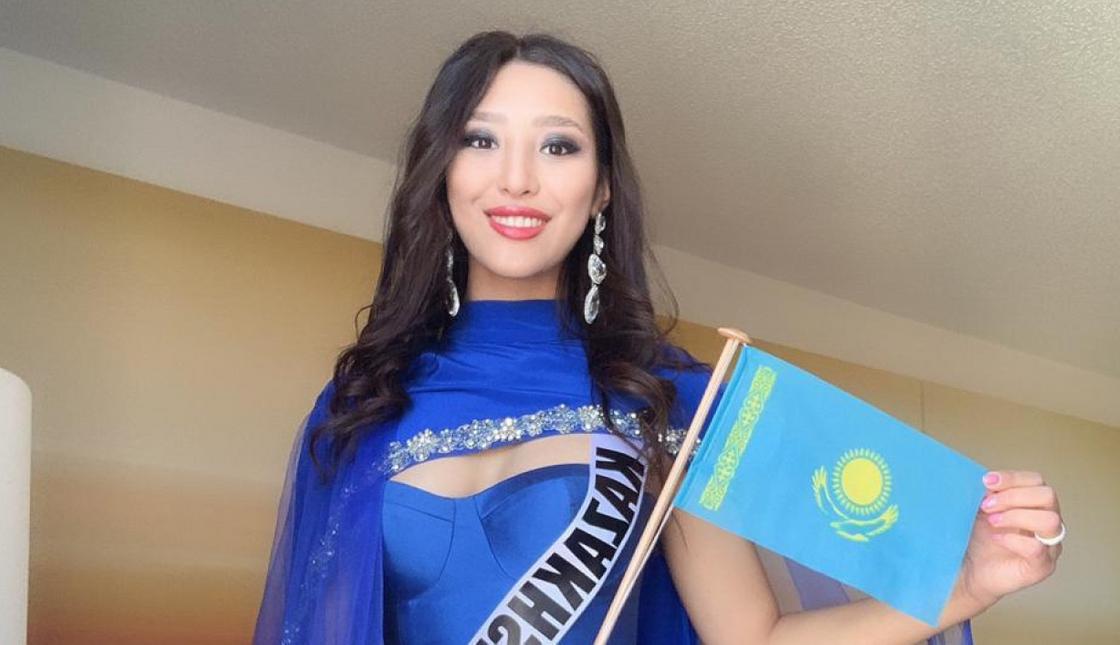 18-летняя казахстанка Альфия Ерсайын готовится к финалу "Мисс Вселенная"