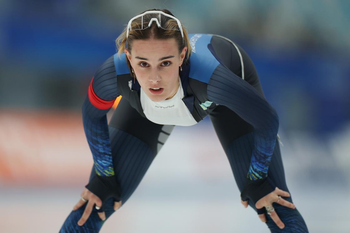 Казахстанская конькобежка Кристина Силаева