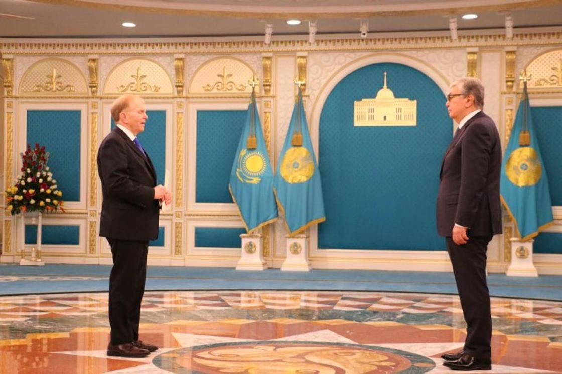 Токаев провел свою первую церемонию в Акорде (фото)