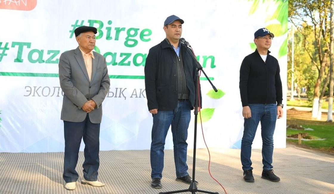 Более 1,3 млн саженцев высадят в Туркестанской области