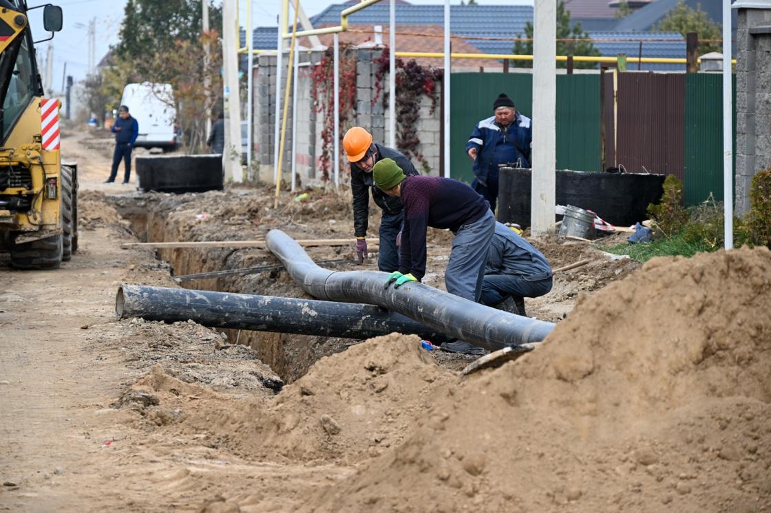 Строительство сетей водоснабжения в Алматы