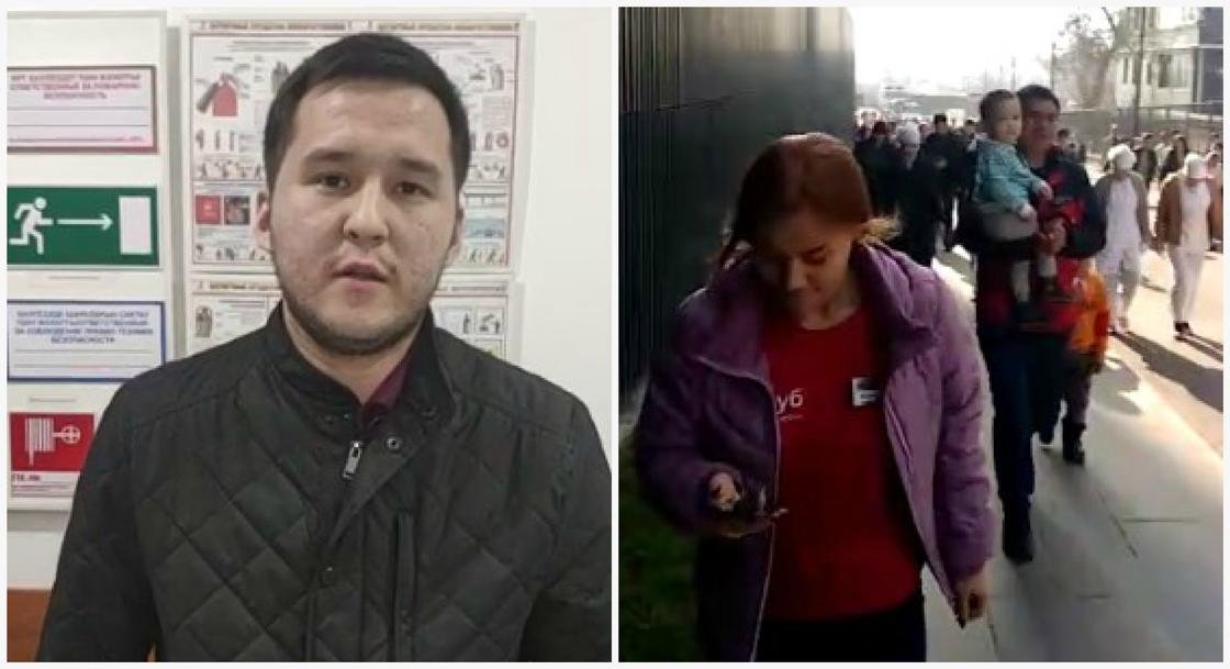 Видео эвакуации "из-за коронавируса" напугало жителей Шымкента