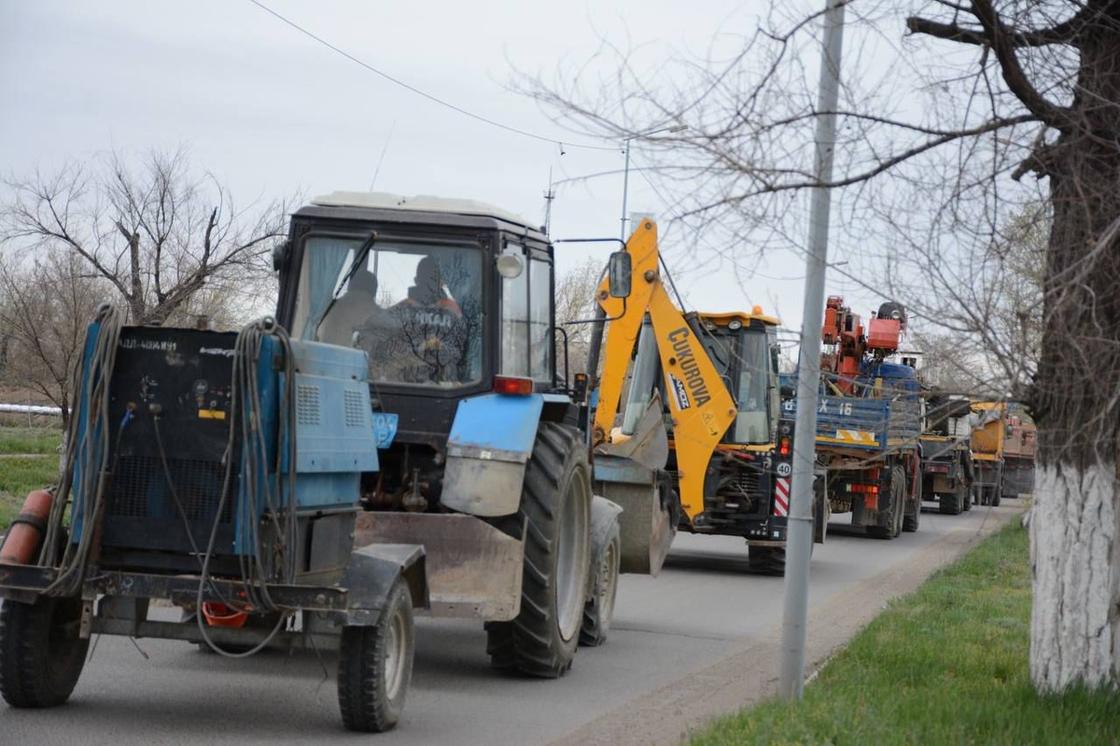 Субботник в городе Курчатов