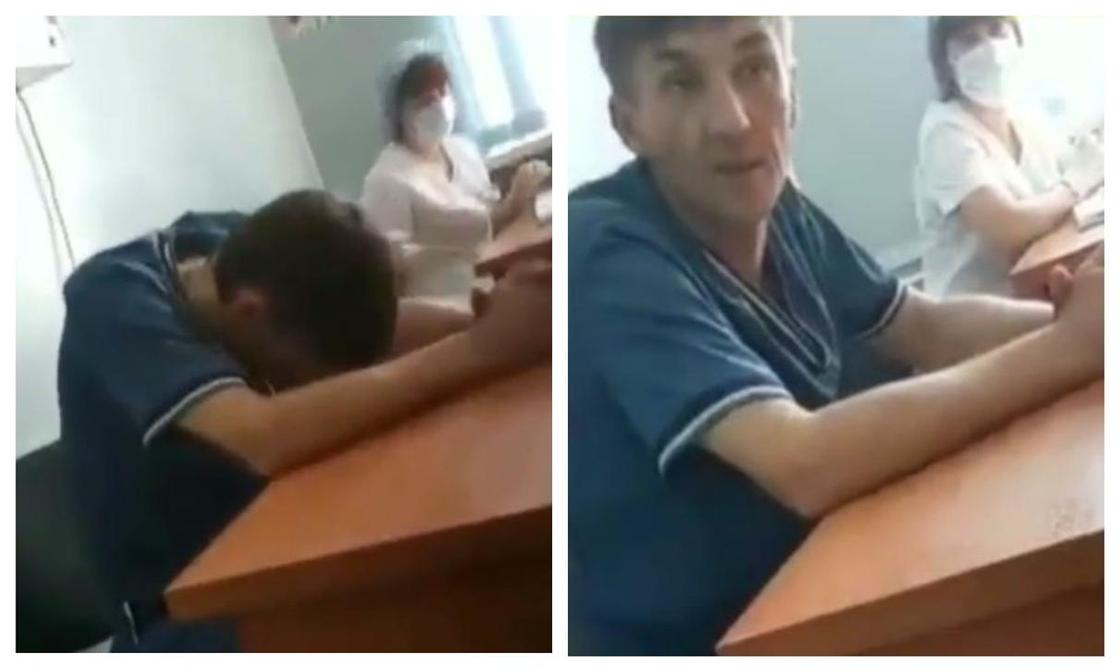 Пьяный врач прописал ребенку с переломом наносить мазь на гипс Пьяный врач прописал ребенку с переломом наносить мазь на гипс