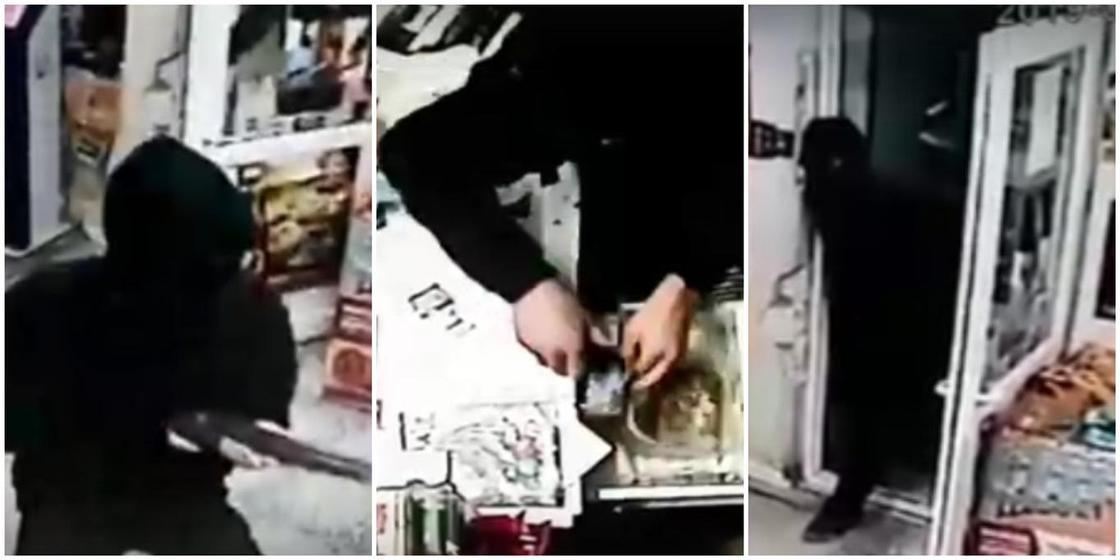 Жесткий вооруженный налет на магазин произошел в Жанаозене (видео) Жесткий вооруженный налет на магазин произошел в Жанаозене (видео)