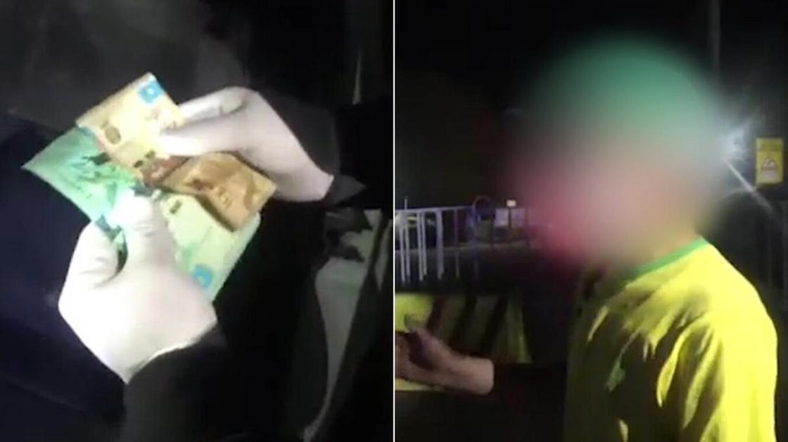 Казахстанец пытался пройти в карантинный Алматы за взятку в 3 тысячи тенге (видео)