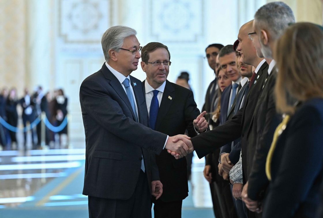 Ицхак Герцог и Касым-Жомарт Токаев