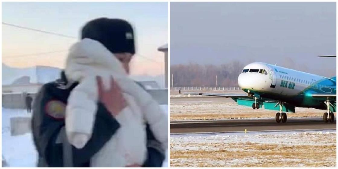 Крушение самолета в Алматы: снимок со спасением младенца назвали кадром дня