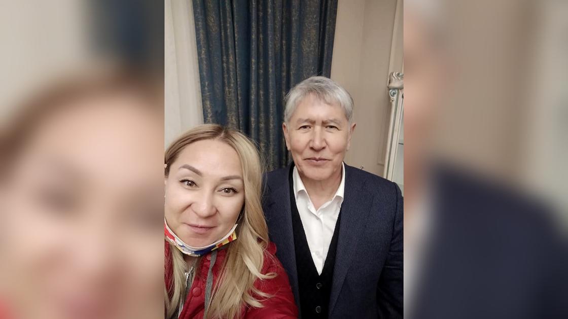 Алмазбек Атамбаев и Кундуз Жолдубаева Алмазбек Атамбаев и Кундуз Жолдубаева