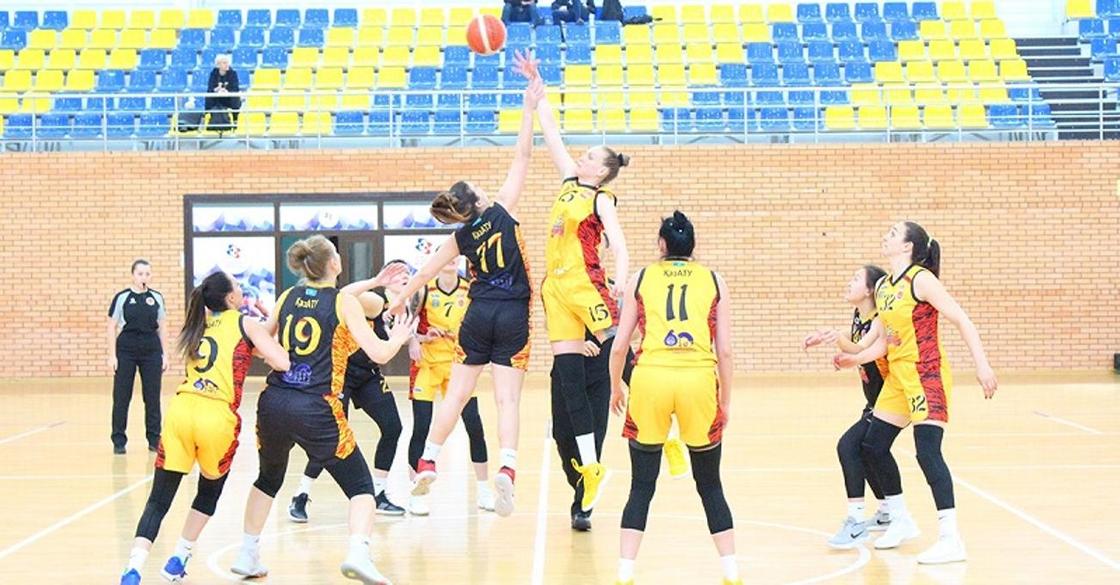 Столичные спортсменки победили на чемпионате Казахстана по баскетболу