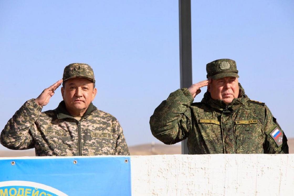 Учения ОДКБ начались в Казахстане