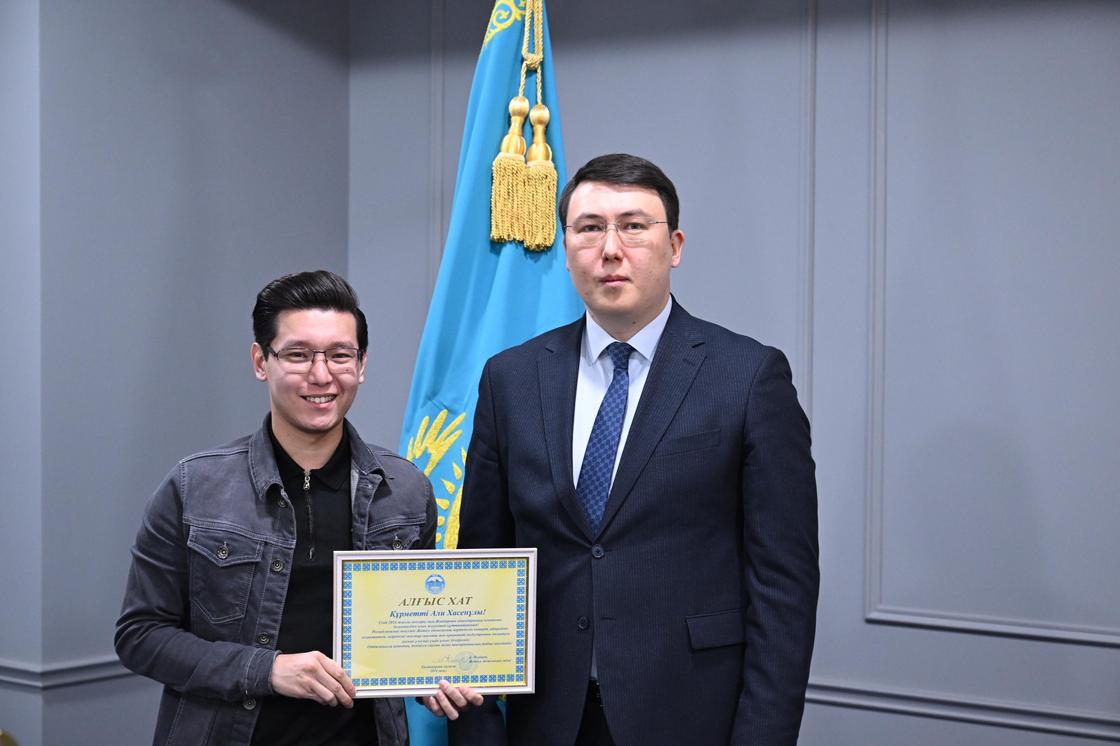 Жетісу әкімдігі Jaidarman TOP жеңімпаздарын марапаттады Жетісу әкімдігі Jaidarman TOP жеңімпаздарын марапаттады