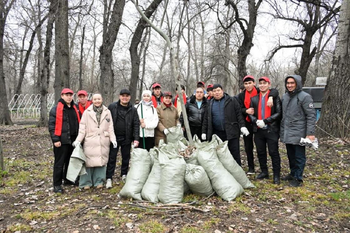 Уборка в роще Баума